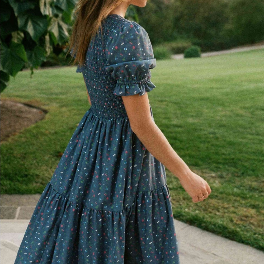 Christy Dawn Brooklyn Lapis Aster Garden Small cotton cottagecore